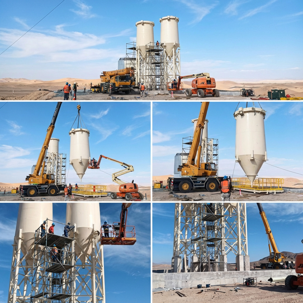 Ampliación de planta minera con sedimentadores cónicos – Minera Titán y FIEMSA