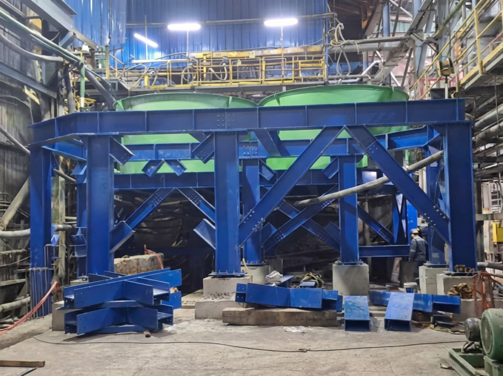 Montaje y Habilitación de Plataforma para Sistema de Flotación – Planta Yauliyacu - Fiemsa SAC Perú