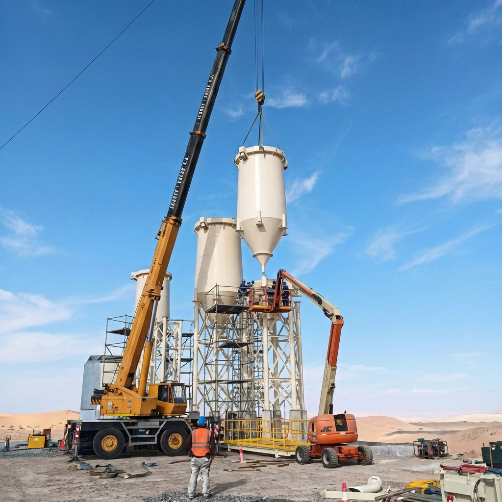 Proyecto de ampliación de planta minera en Minera Titán ejecutado por FIEMSA